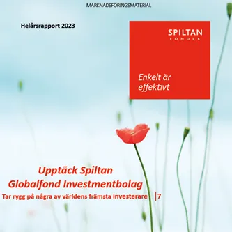 Helårsrapport 2023 - Spiltan Fonder AB